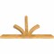 Ekena Millwork Richland Rough Sawn Timber Gable Bracket, Western Red Cedar, 72"W x 42"H x 4"D x 4"F, 14/12 Pitch GBW072X42X0404RIC00RWR - alternate 3